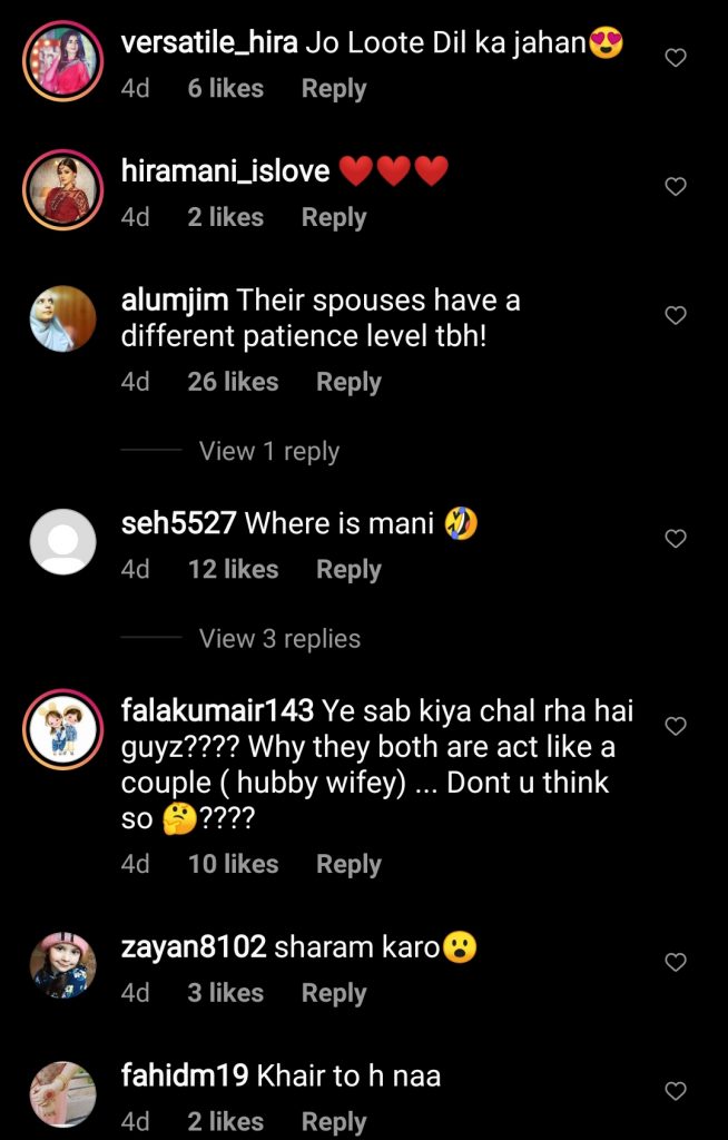 Fans are UnHappy With Hira Mani and Affan Waheed BTS Video