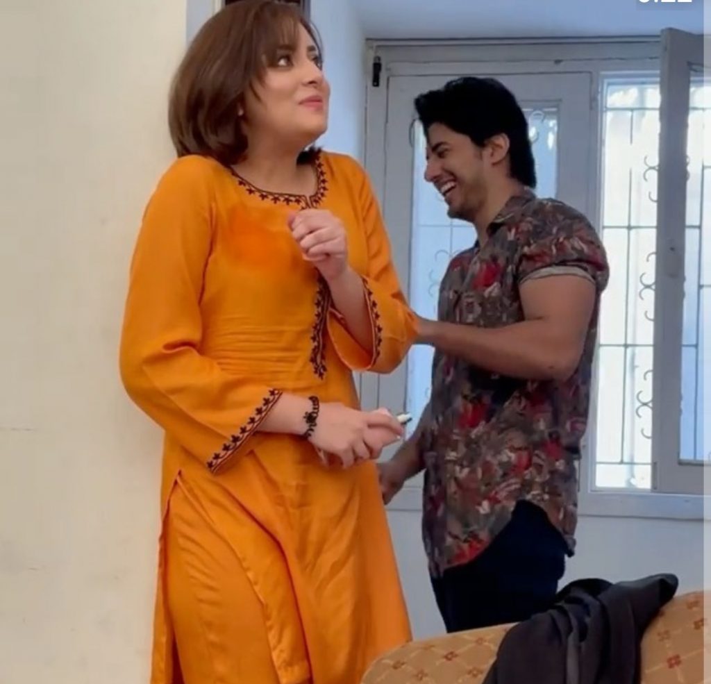 Alizeh Shah and Danyal Zafar Fun BTS Video