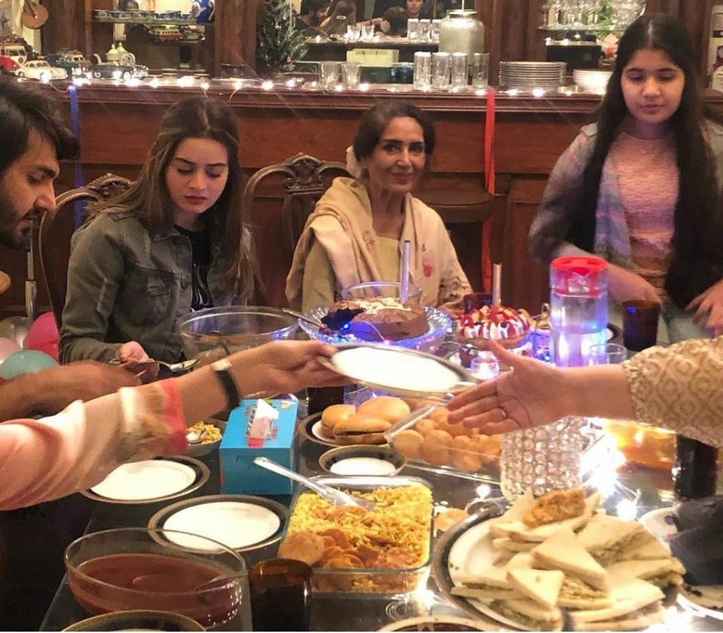 Minal Khan Surprises Beau's Grand Mother on Birthday