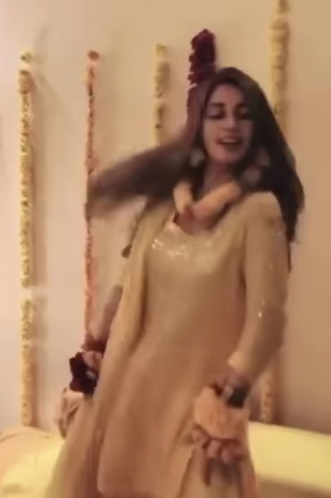 Throwback Video Of Iman Ali Dancing On Her Dholki