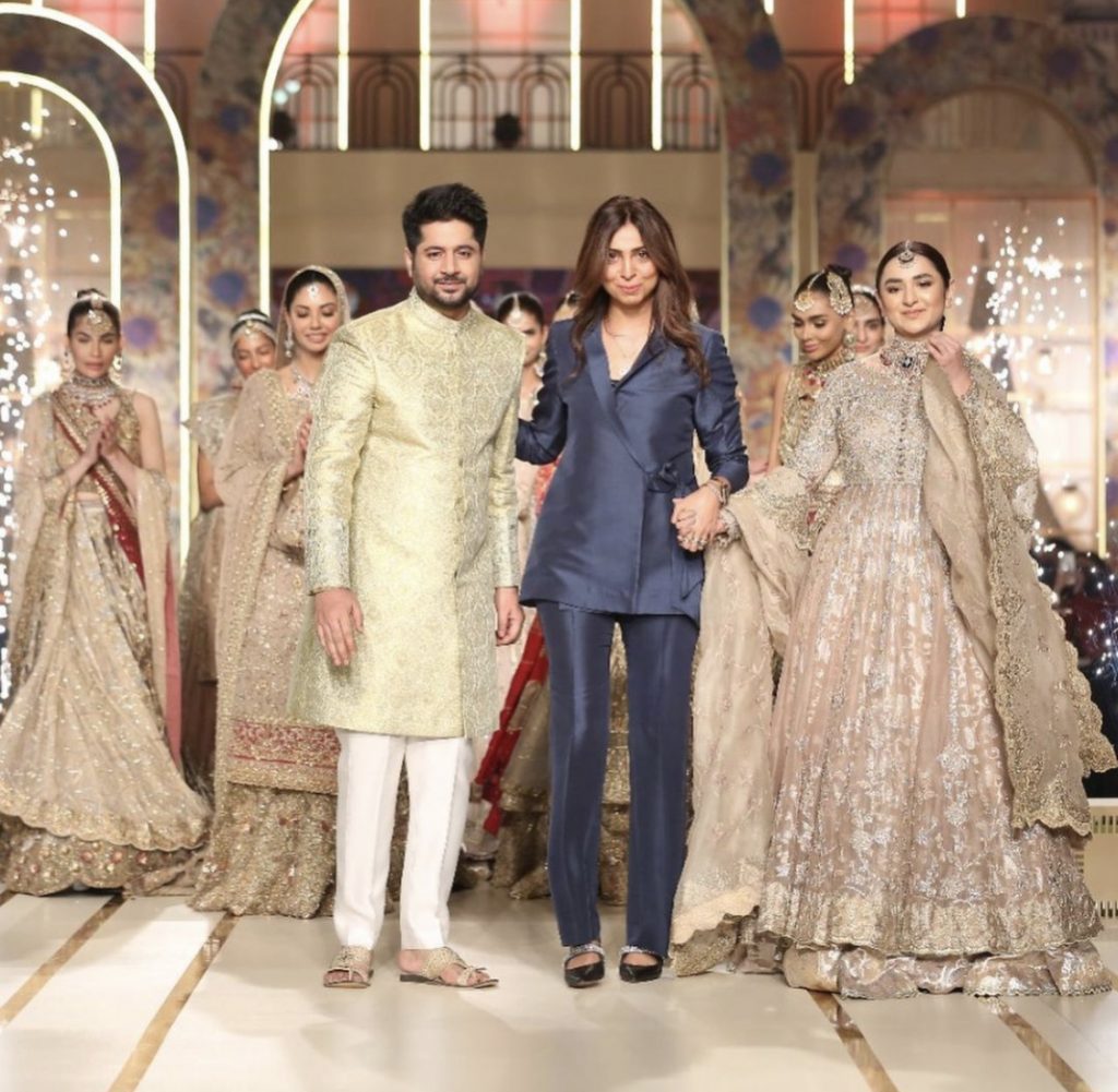 Imran Ashraf And Yumna Zaidi Talked On Ramp For Uzma Babar At BCW Day-2