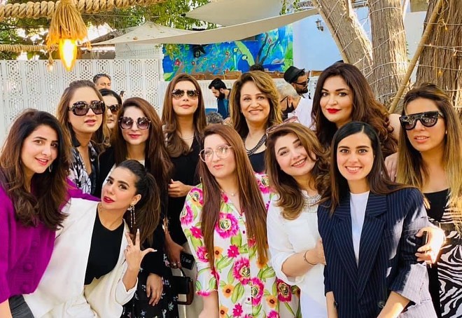 Javeria Saud Latest Pictures From Nida Yasir's Birthday