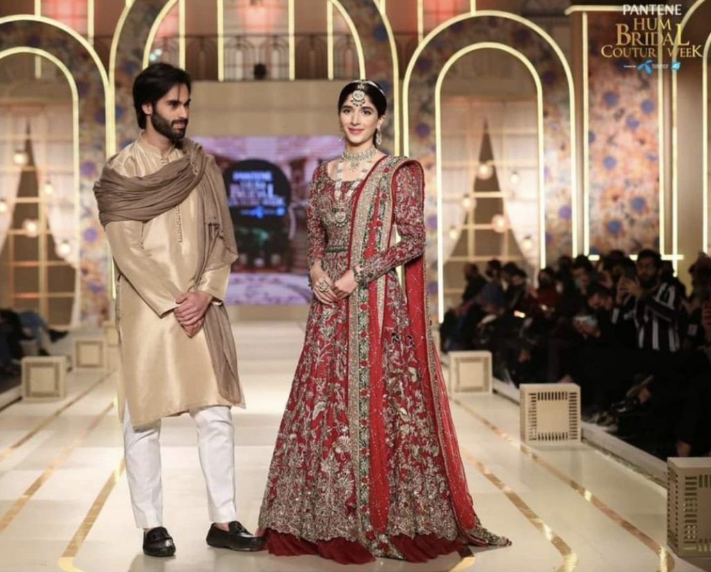 Mawra Hocane And Ameer Gilani Walked Together At BCW2021