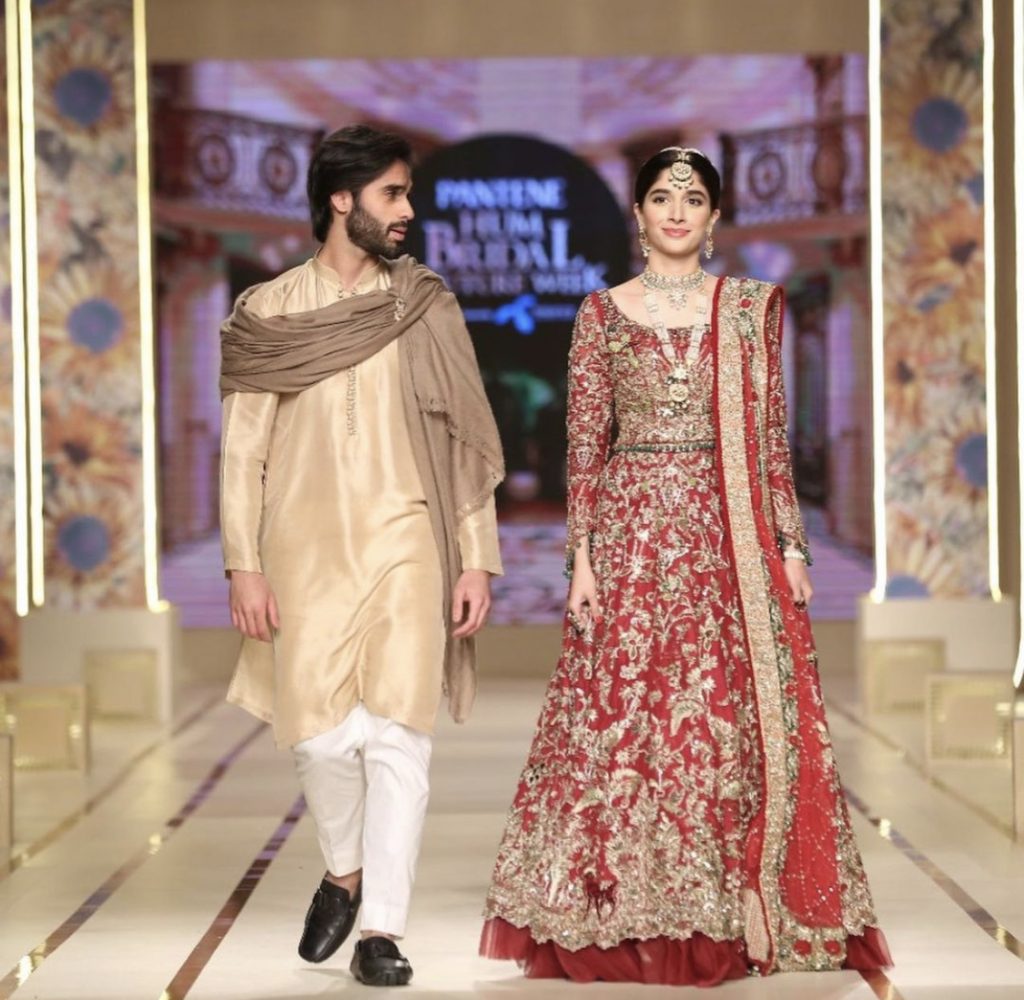 Mawra Hocane And Ameer Gilani Walked Together At BCW2021