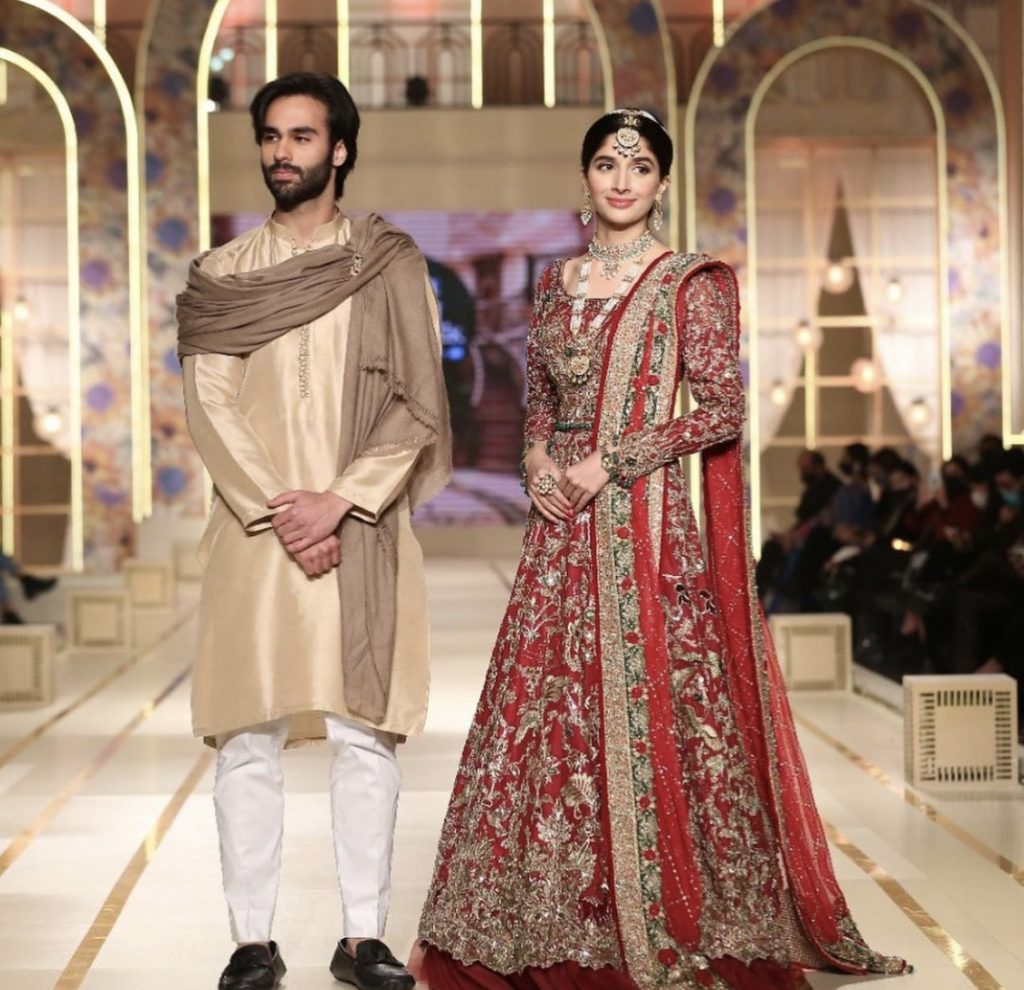 Mawra Hocane And Ameer Gilani Walked Together At BCW2021