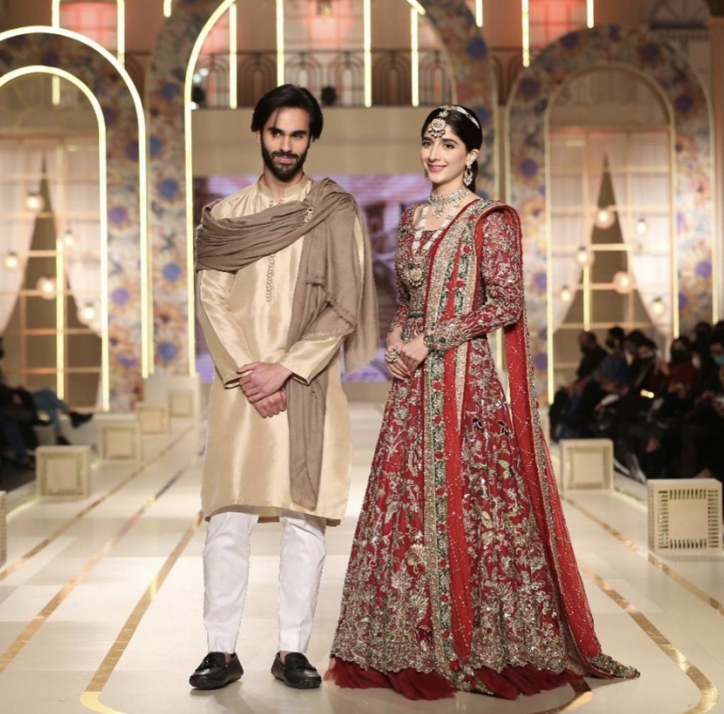 Mawra Hocane And Ameer Gilani Walked Together At BCW2021