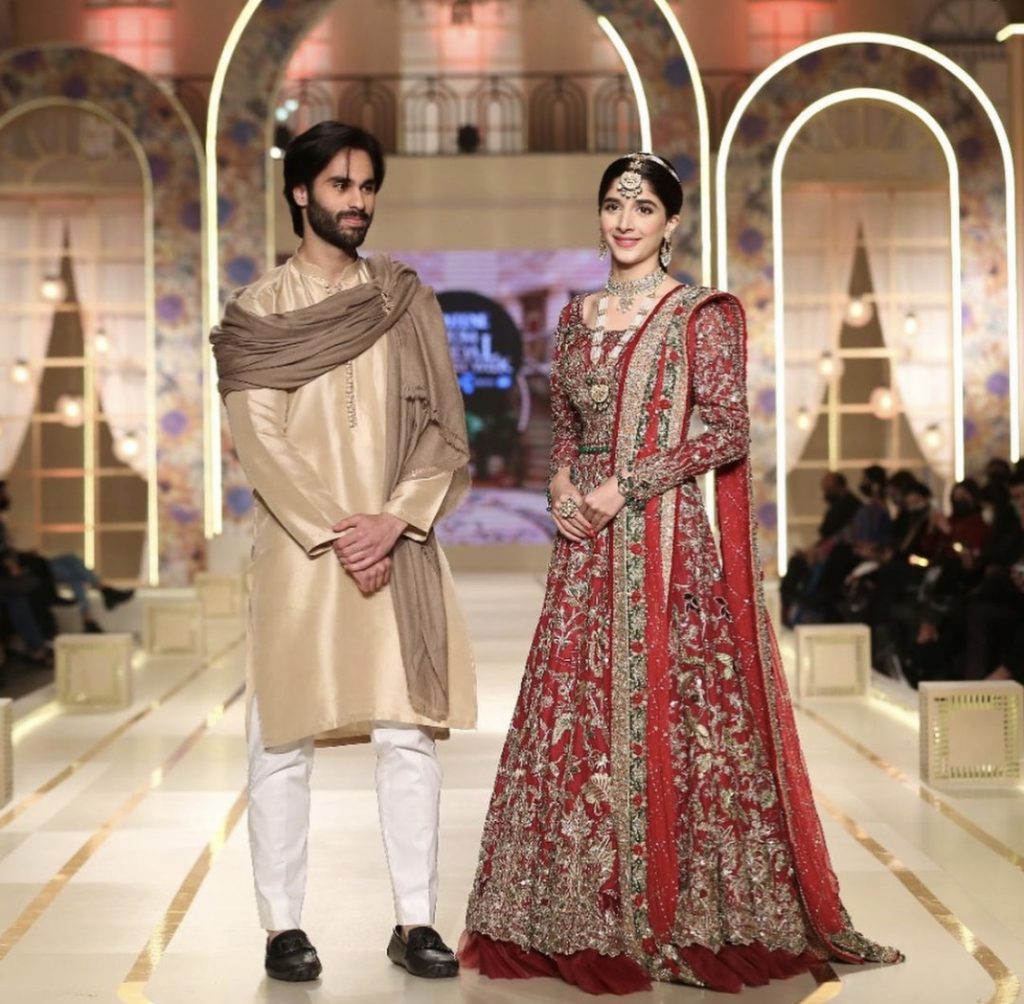 Mawra Hocane And Ameer Gilani Walked Together At BCW2021