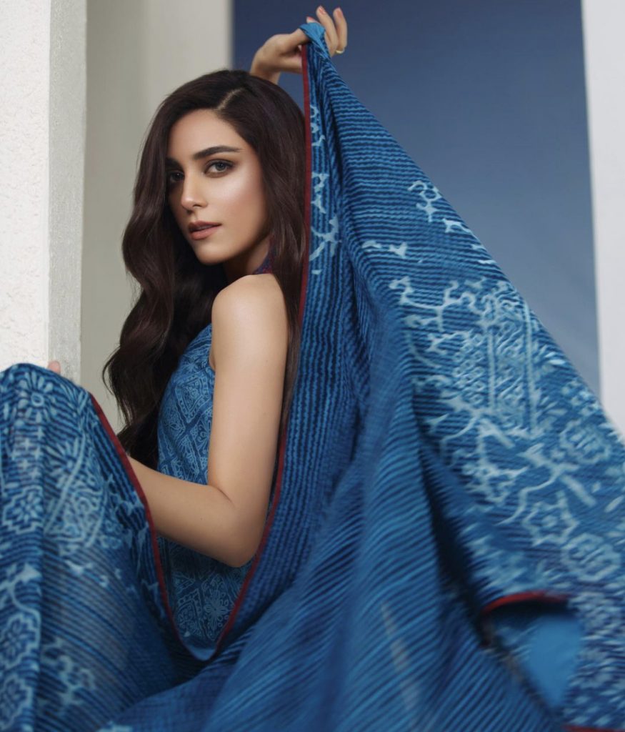 Maya Ali's Latest Photoshoot For Alkaram Studio