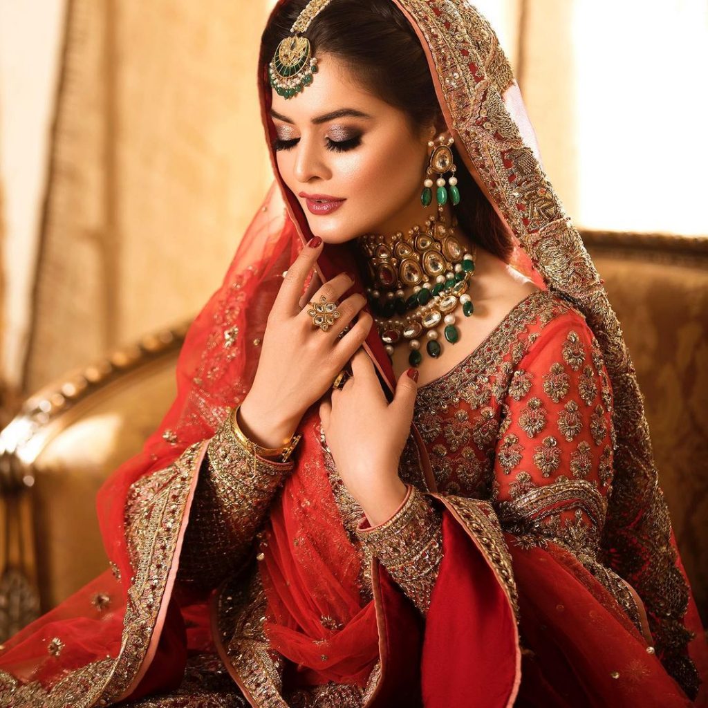 Minal Khan Looks Drop Dead Gorgeous In Her Latest Bridal Shoot