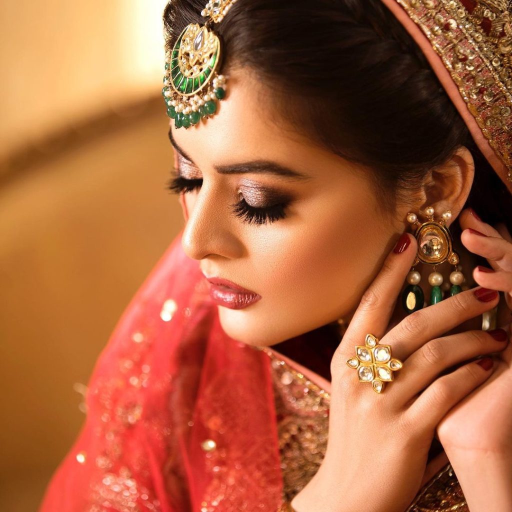 Minal Khan Looks Drop Dead Gorgeous In Her Latest Bridal Shoot