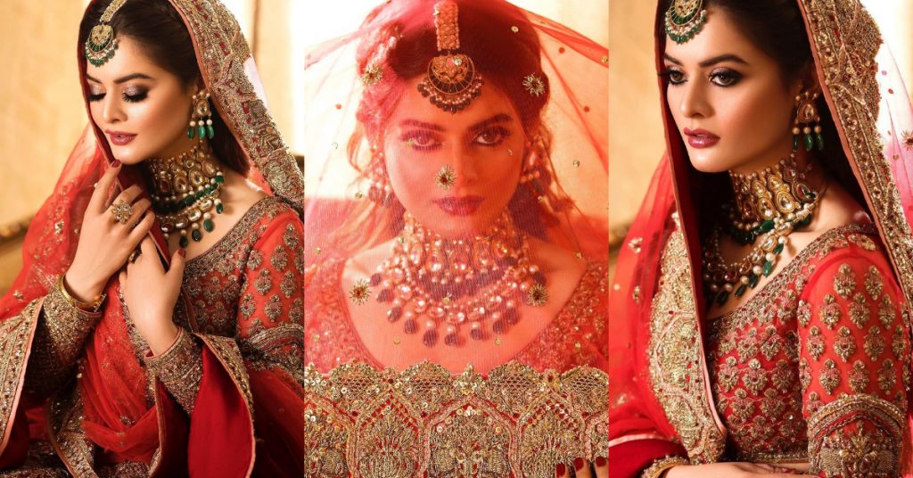 Minal Khan Looks Drop Dead Gorgeous In Her Latest Bridal Shoot