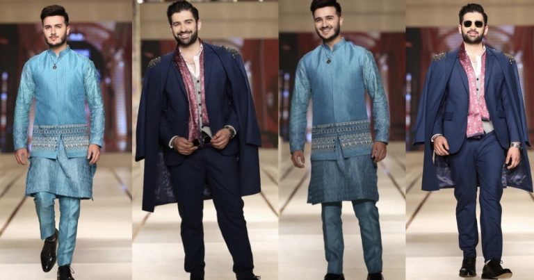 Muneeb Butt And Shahveer Jafri Walked For Jeremyn Street At BCW day3