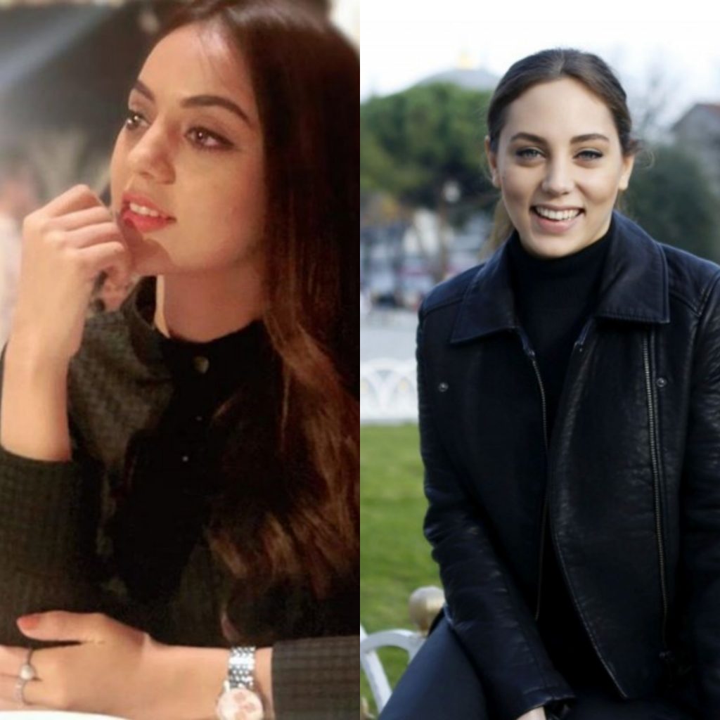 Maryam Noor Resembles With Turkish Actress Oyku Karayel