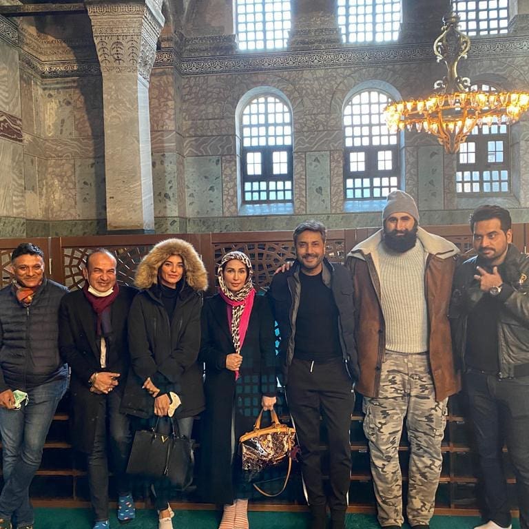 Pakistani Actors In Turkey For A Meeting With The Producers Of Diliris Ertuğrul