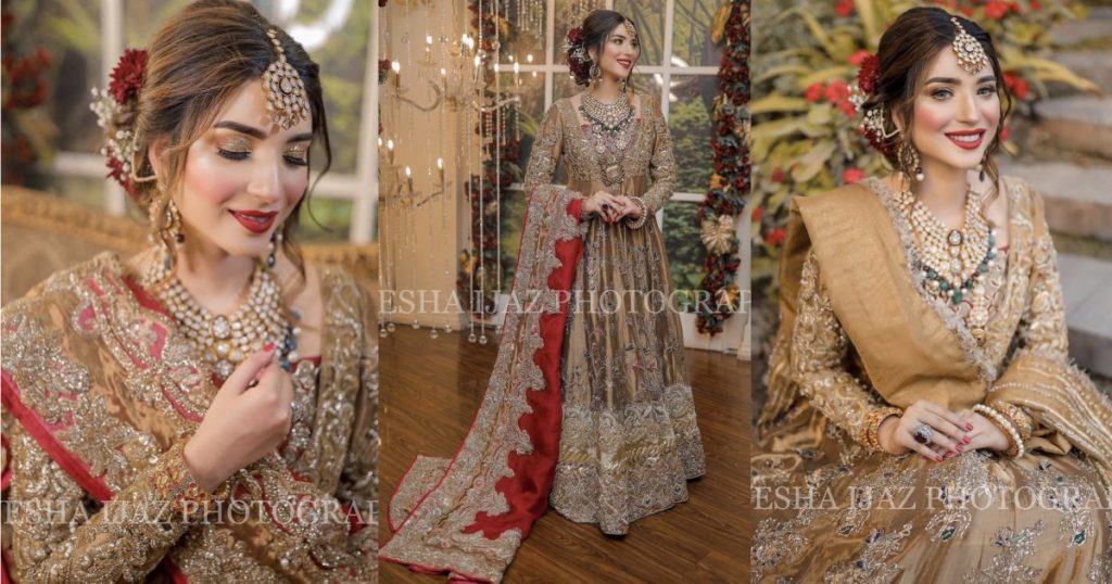 Latest Bridal Pictures Of Beautiful Ramsha Khan