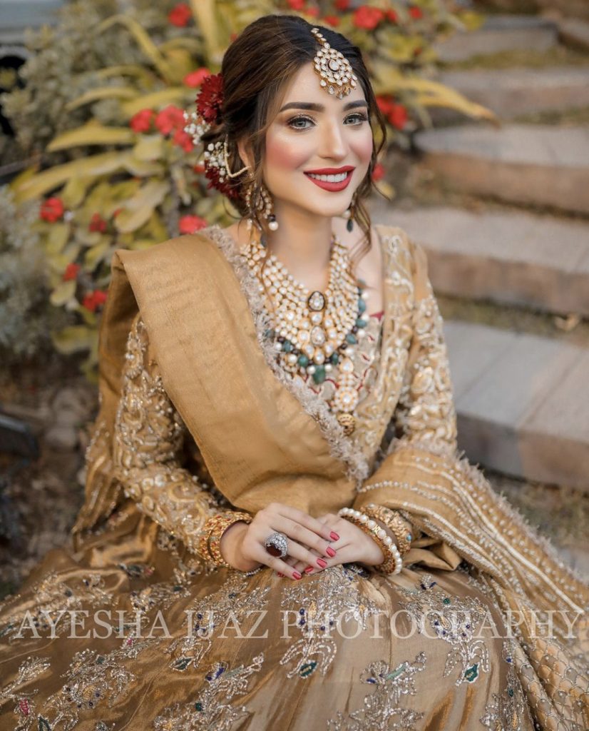 Latest Bridal Pictures Of Beautiful Ramsha Khan