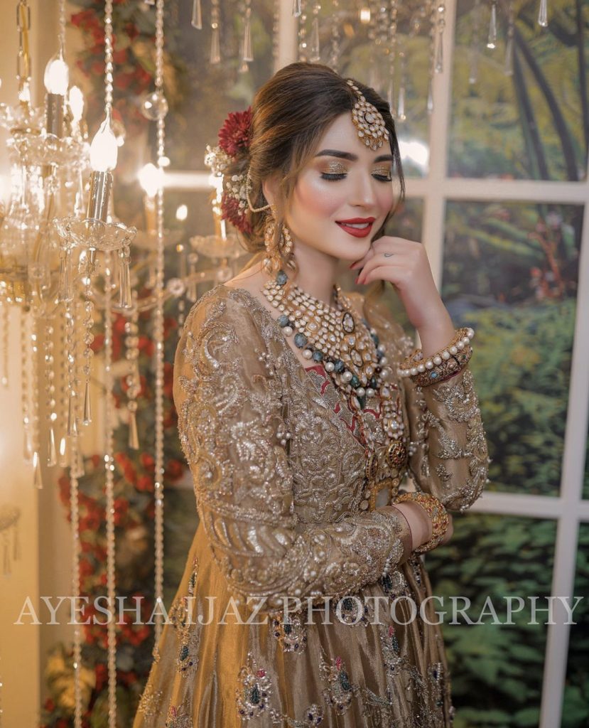 Latest Bridal Pictures Of Beautiful Ramsha Khan