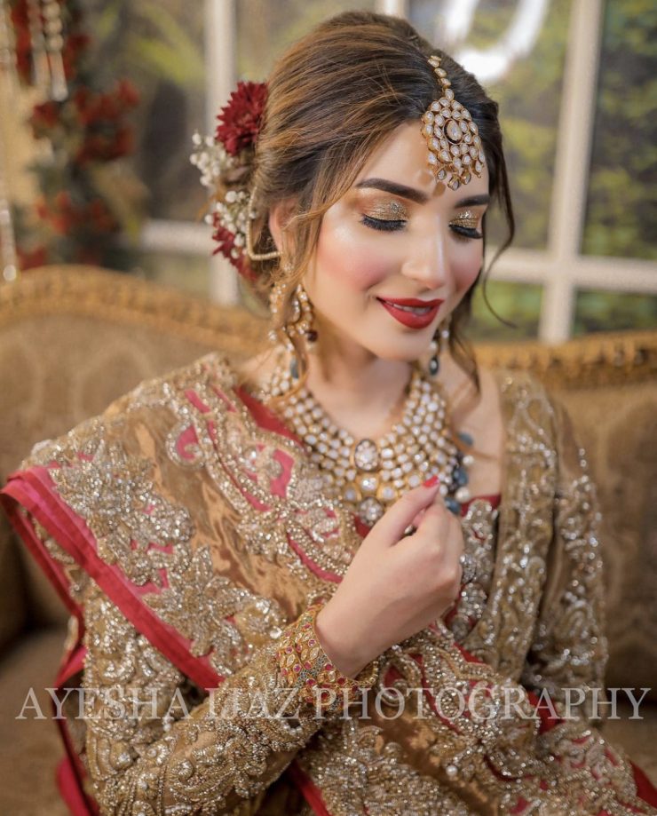 Latest Bridal Pictures Of Beautiful Ramsha Khan | Reviewit.pk