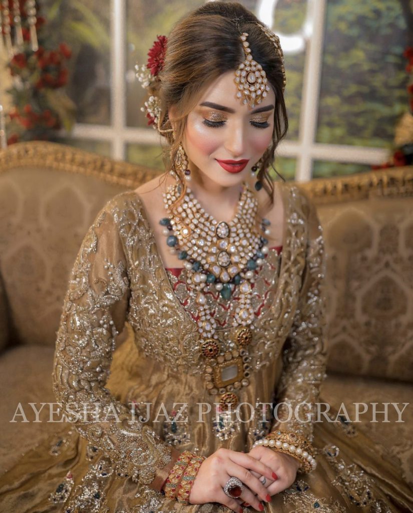 Latest Bridal Pictures Of Beautiful Ramsha Khan