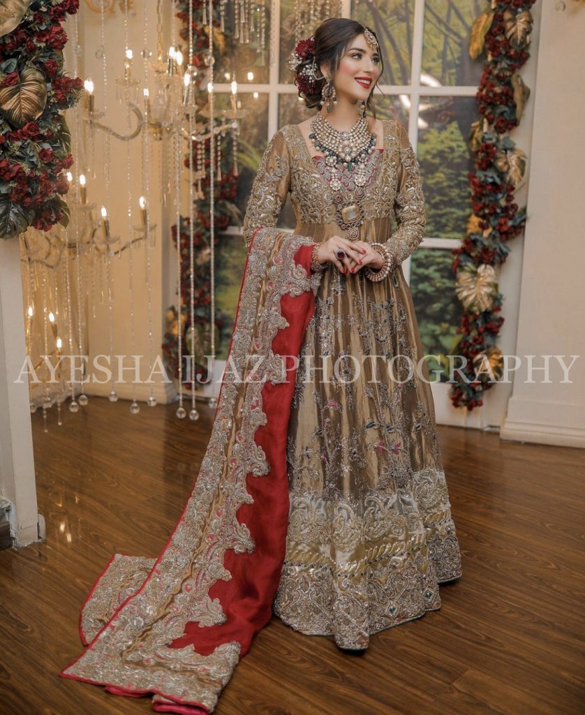 Latest Bridal Pictures Of Beautiful Ramsha Khan