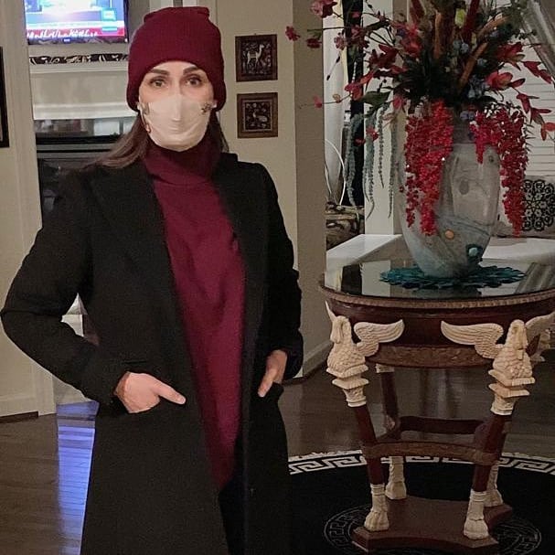 Reema Khan Enjoying Winters In USA