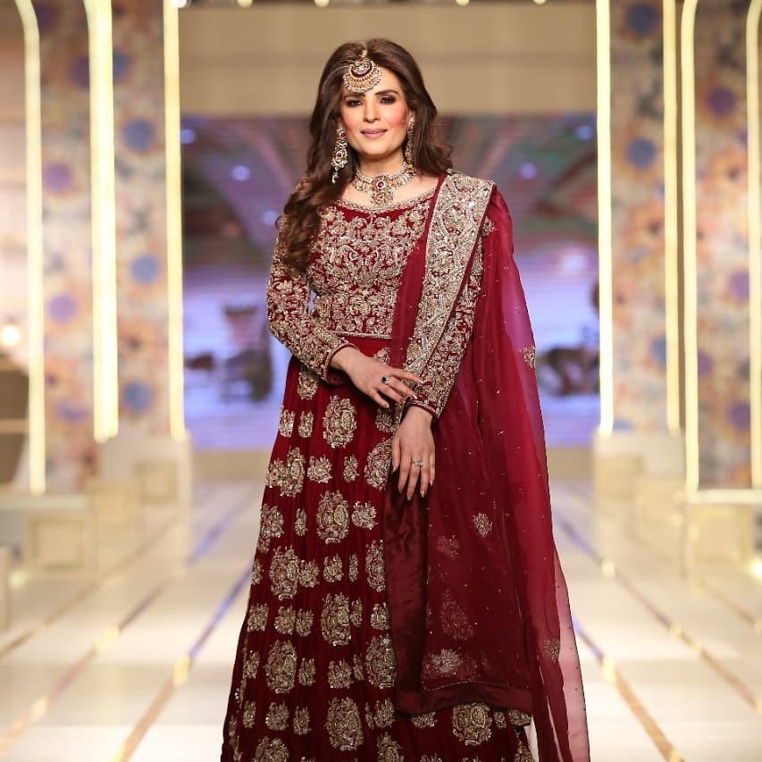 Resham Appeared On Ramp For Nisa Hussain At BCW Day 3