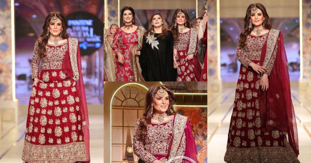 Resham Appeared On Ramp For Nisa Hussain At BCW Day 3