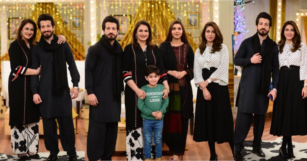 Latest Pictures Of Saba Faisal With Her Kids From Good Morning Pakistan