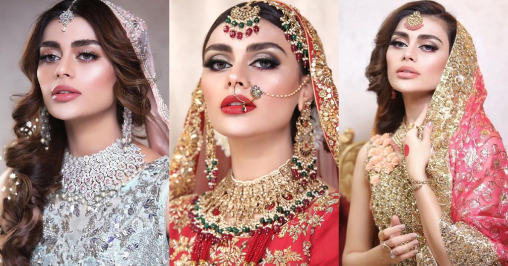 Sadaf Kanwal Pulling Off Traditional Bridal Looks Like A Pro