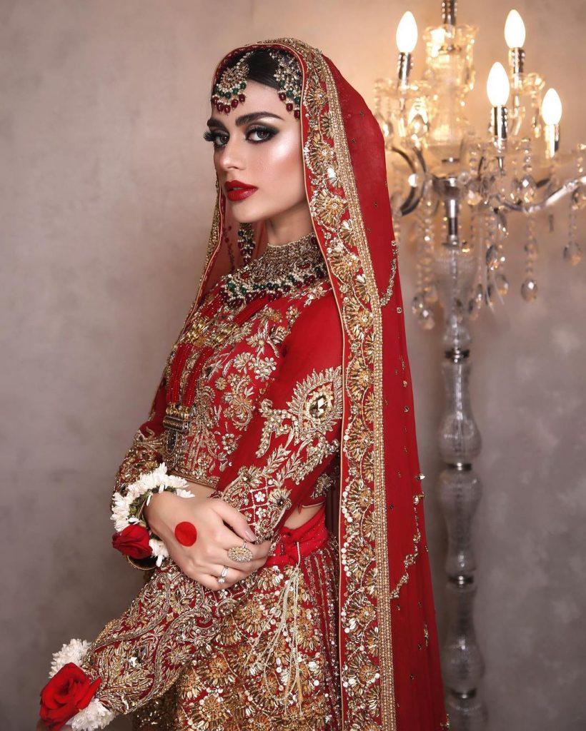 Sadaf Kanwal Pulling Off Traditional Bridal Looks Like A Pro