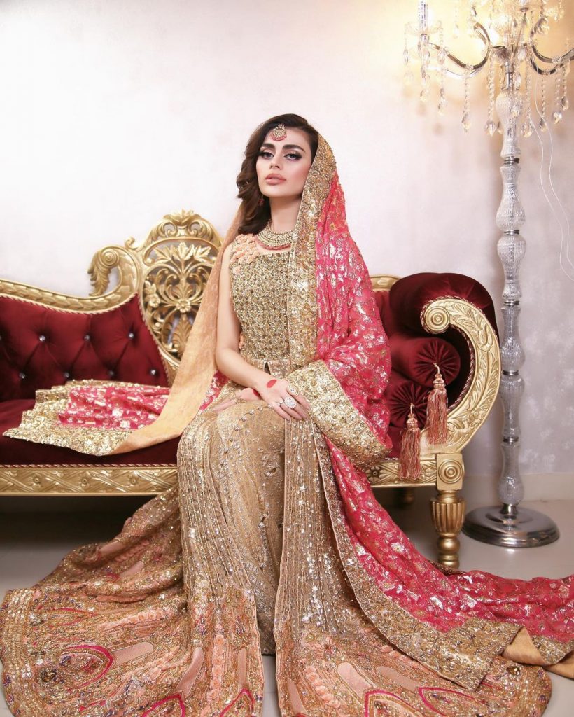 Sadaf Kanwal Pulling Off Traditional Bridal Looks Like A Pro