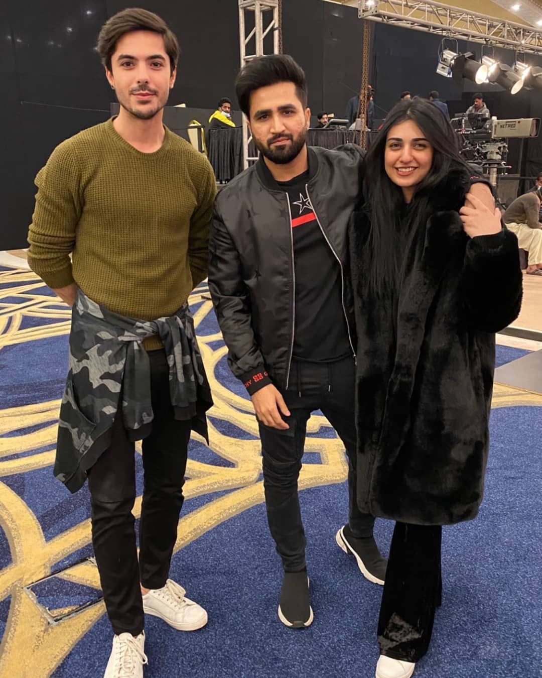 Beautiful Pictures of Sarah Khan and Falak Shabbir in Lahore for BCW2021