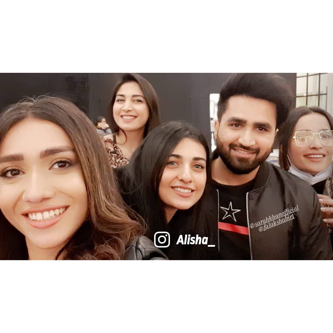 Beautiful Pictures of Sarah Khan and Falak Shabbir in Lahore for BCW2021