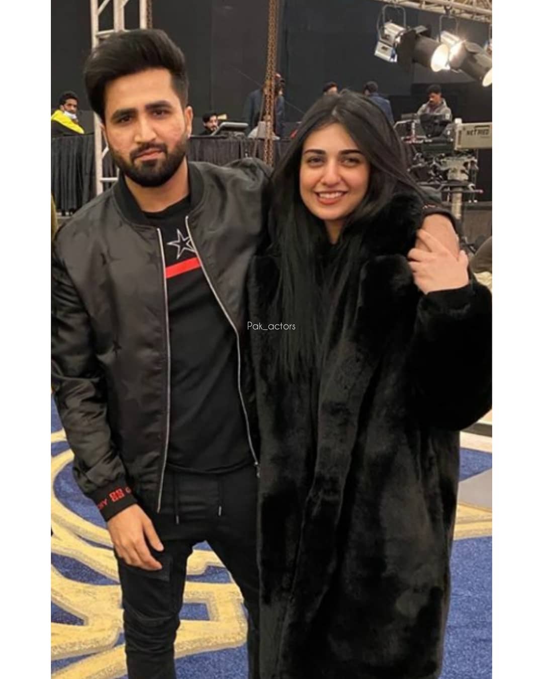 Beautiful Pictures of Sarah Khan and Falak Shabbir in Lahore for BCW2021