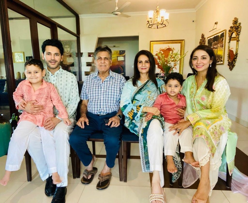 Latest Pictures Of Sarwat Gillani With Her Family