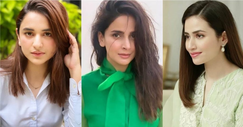 Simple & Beautiful Pictures of Pakistani Actresses