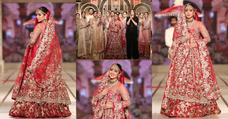 Sonya Hussayn Walked The Ramp For Zaha Couture At BCW Day 3