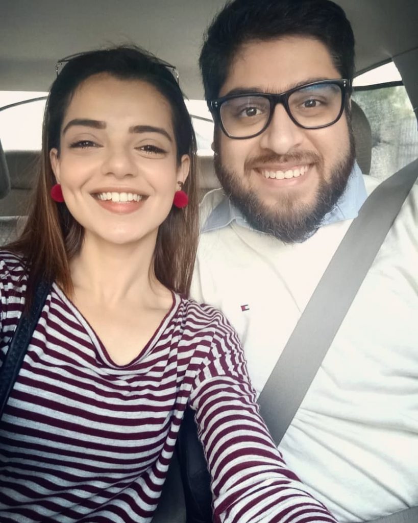 Srha Asghar With Her Husband- Latest Pictures