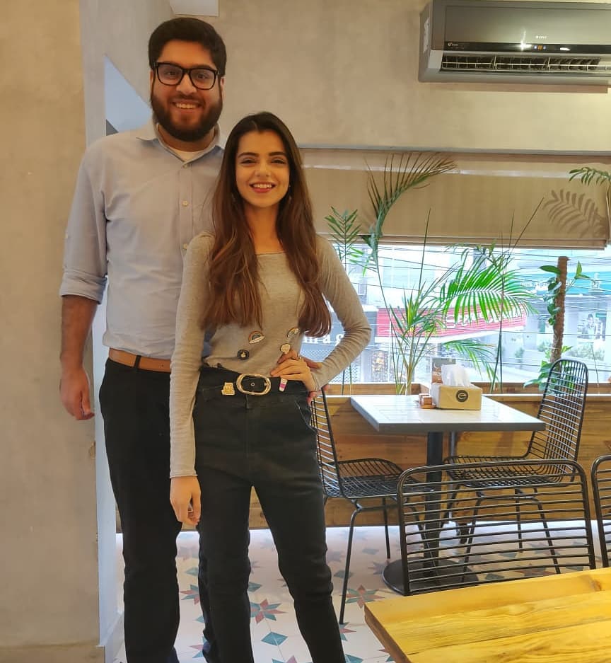 Srha Asghar With Her Husband- Latest Pictures