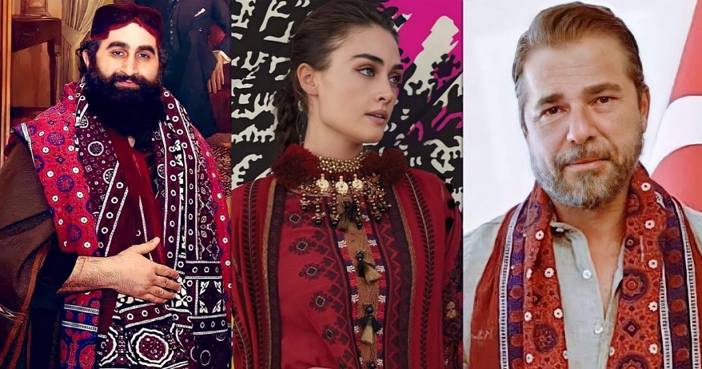 Most Loved Turkish Actors in Pakistani Outfits