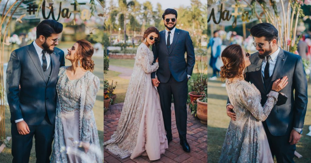 Waliya Najib And Faizan Celebrated Their Anniversary And Reception