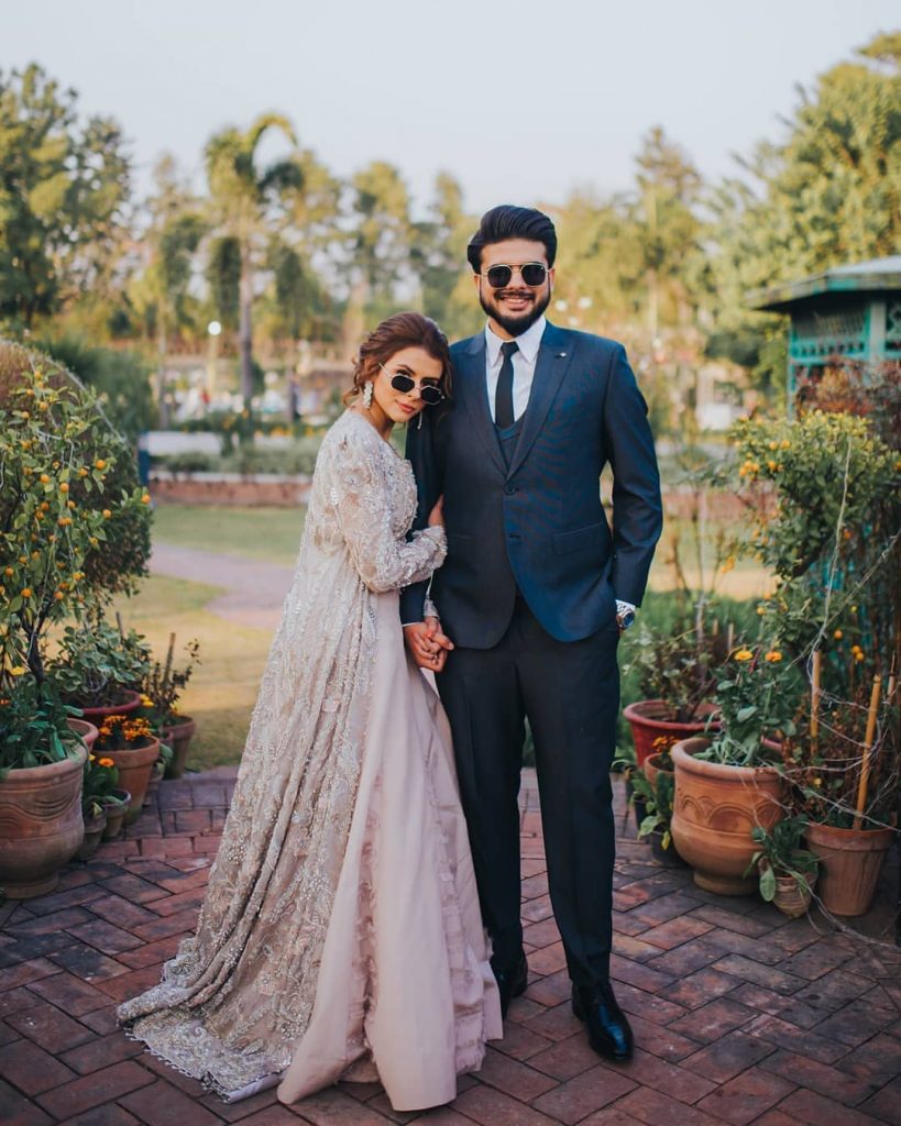 Waliya Najib And Faizan Celebrated Their Anniversary And Reception