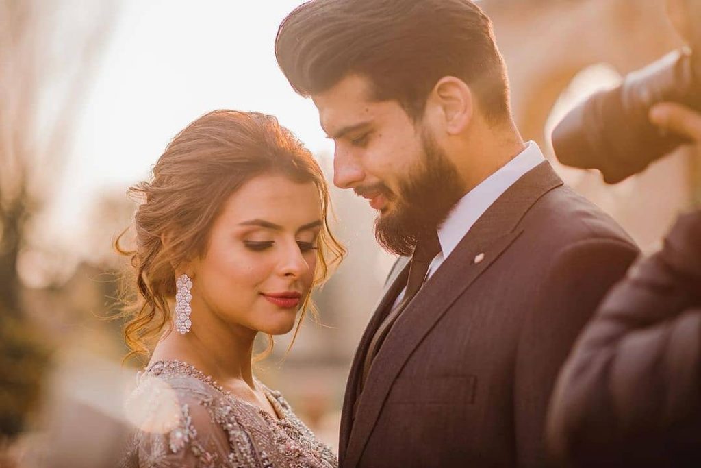 Waliya Najib And Faizan Celebrated Their Anniversary And Reception