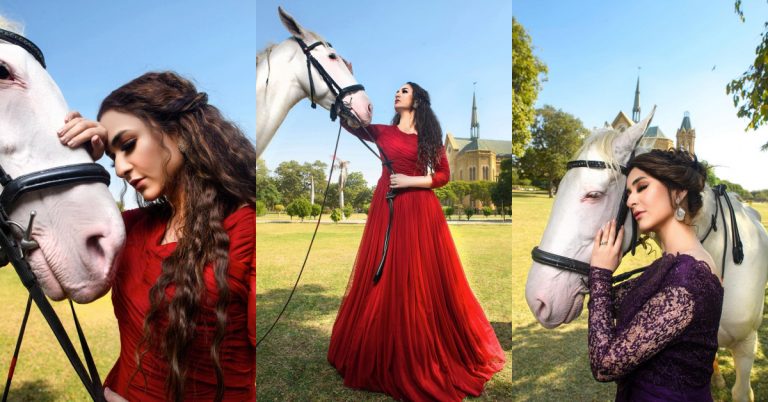 Yumna Zaidi Giving Princess Vibes In Her Latest Photoshoot