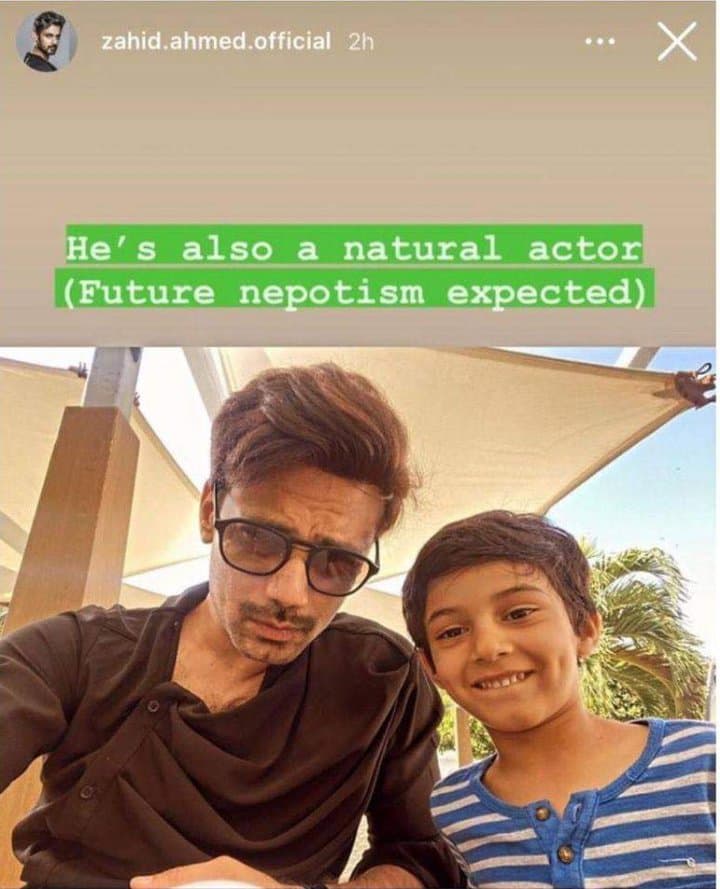 Zahid Ahmed Warns Fans Of Future Nepotism