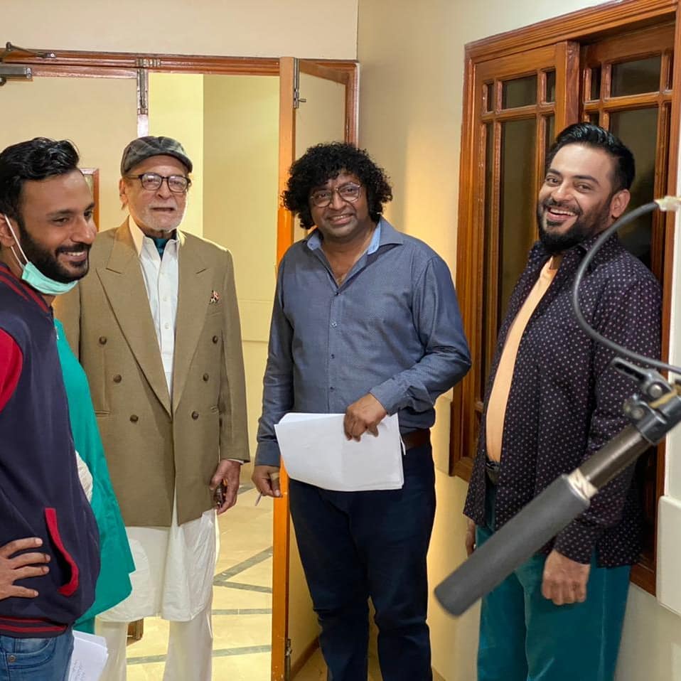 BTS Video From The Set Of Aamir Liaquat Hussain's Debut Telefilm