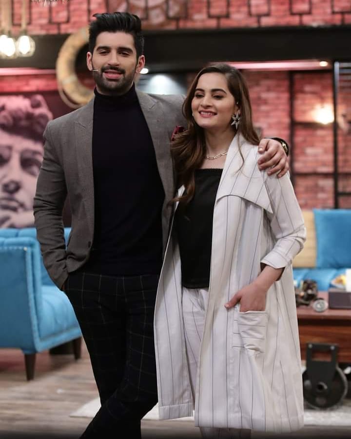 Aiman Khan And Muneeb Butt Mimicked Different Celebrities In Latest Show