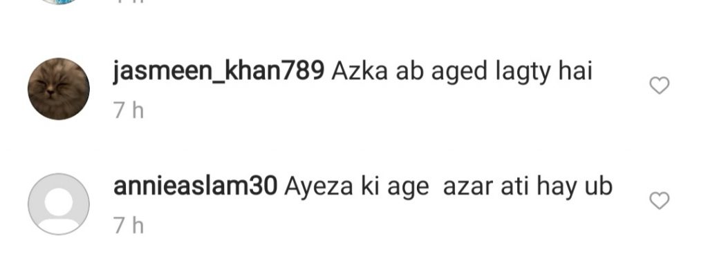 People Comparing Ayeza Khan With Gulsim Ali