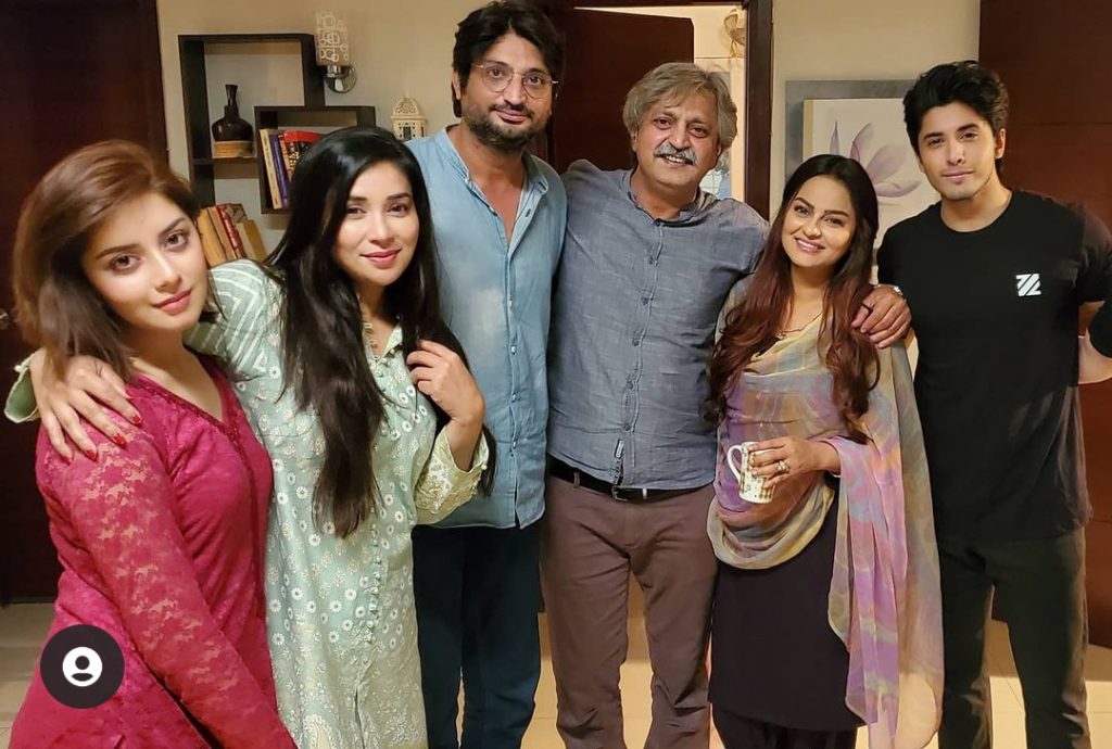 Alizeh Shah Daniyal Zafar Drama BTS Pictures