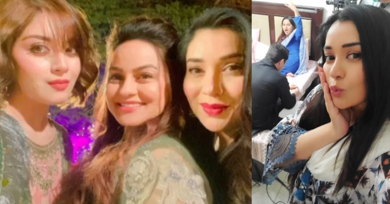 Alizeh Shah Daniyal Zafar Drama BTS Pictures